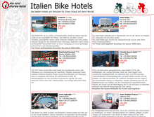 Tablet Screenshot of bikehotel.informa-hotel.com